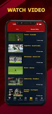 Soccer Sport Club android App screenshot 1